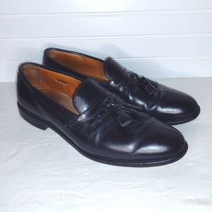 Allen Edmonds Harrington Black Tassel Loafers Size 12